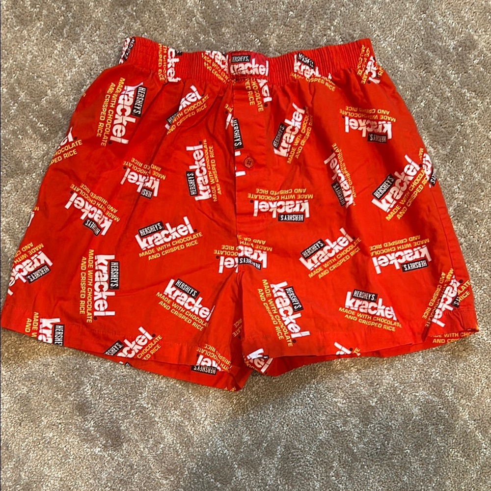 Hershey's Krackel Women's Red Sleep Shorts